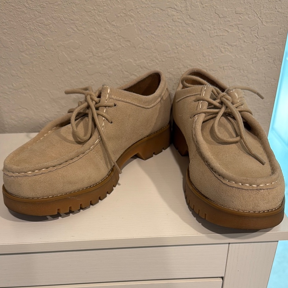 Bershka Tan Suede Men's Shoes